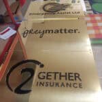 Brass Business Plaques