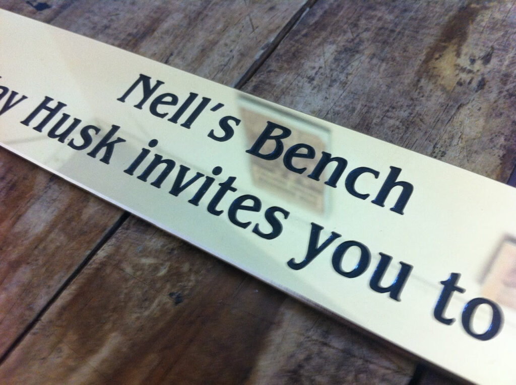 Brass Plaque