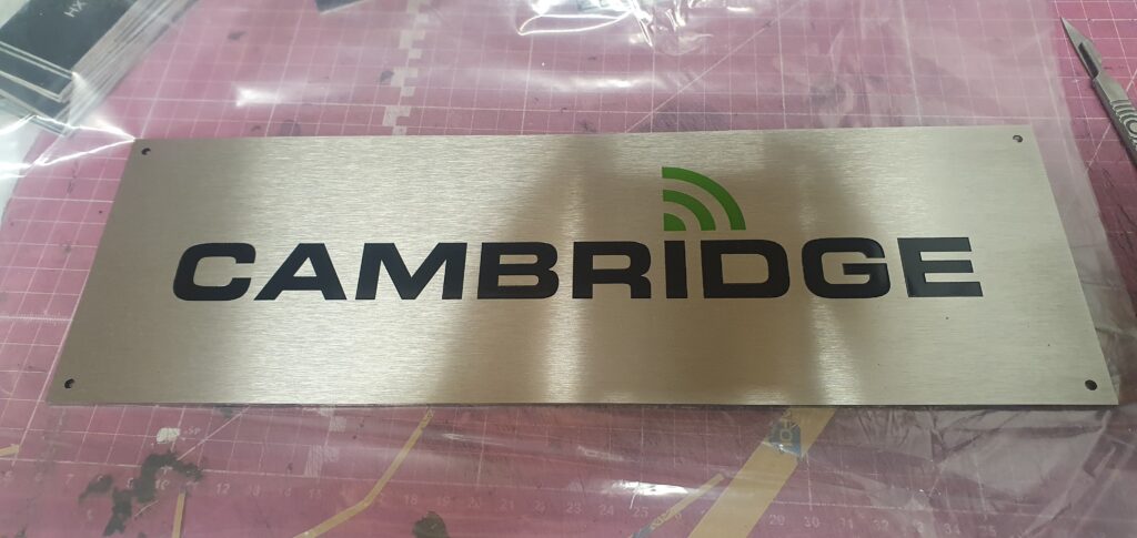 Stainless Steel Name Plate